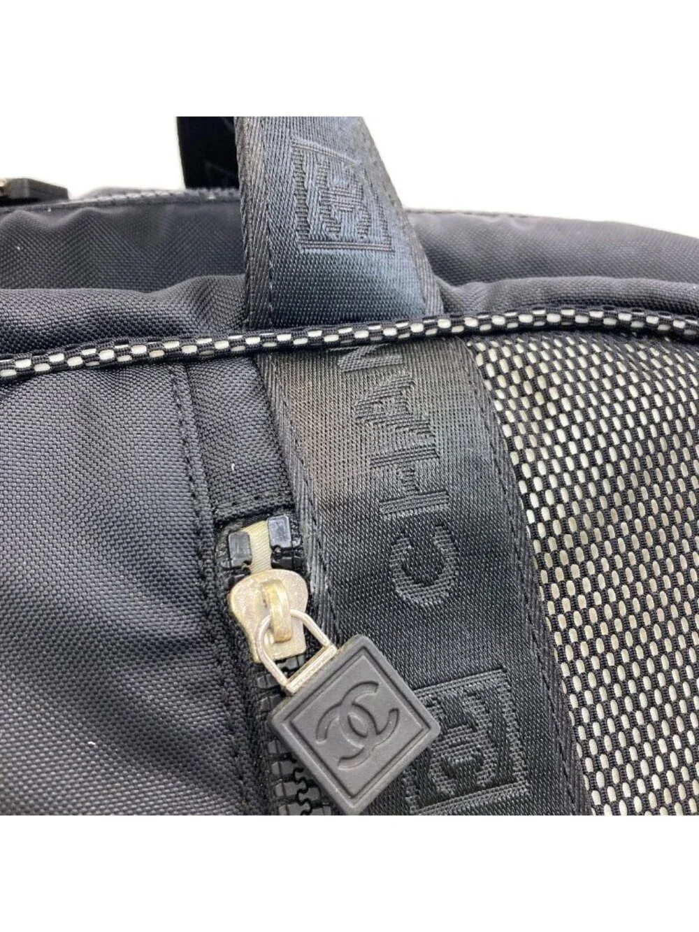 Chanel Sports Boston Bag Nylon